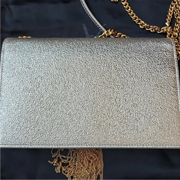 Yves Saint Laurent Gold Chain Tassel Bag - Picture 7 of 15